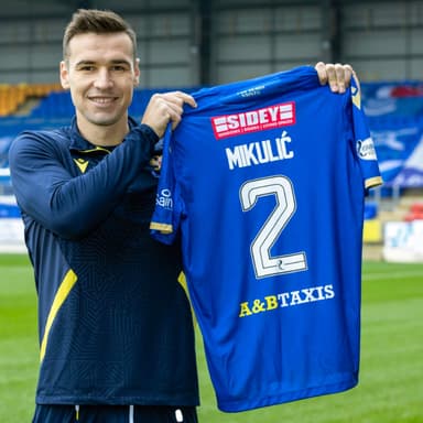 Božo Mikulić - St Johnstone Player